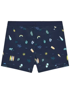 Zwembroek donkerblauw