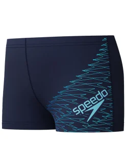 Zwembroek "Medley Logo" donkerblauw