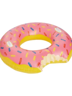 Zwemring "Donut" lichtroze/geel - vanaf 3 jaar