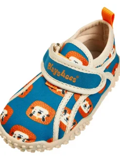 Zwemschoenen blauw/oranje