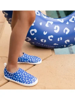 Zwemschoenen ''Blue Leopard'' blauw