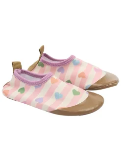 Zwemschoenen lichtroze/beige