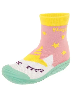 Zwemschoenen lichtroze/meerkleurig