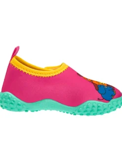 Zwemschoenen roze/turquoise