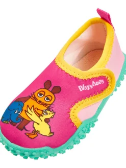 Zwemschoenen roze/turquoise