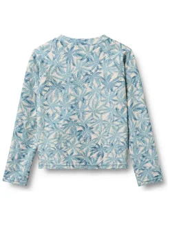 Zwemshirt "Ada" beige/blauw