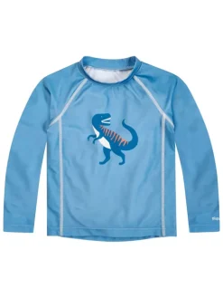 Zwemshirt "Dino" blauw
