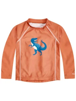 Zwemshirt "Dino" oranje