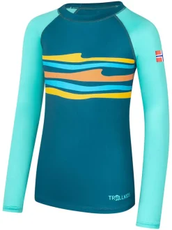Zwemshirt "Haukland" turquoise