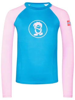 Zwemshirt "Kvalvika" blauw