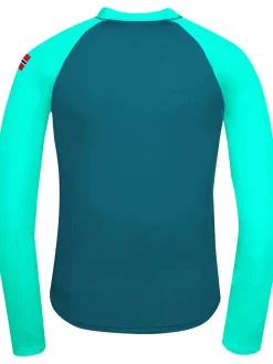 Zwemshirt "Kvalvika" turquoise