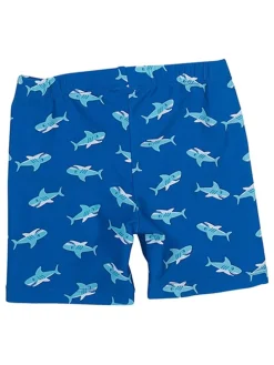 Zwemshort "Haai" blauw