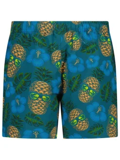 Zwemshorts blauw/groen