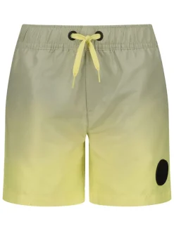Zwemshorts "Xanno" kaki/geel