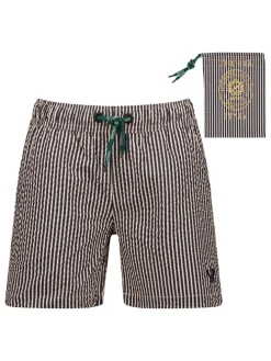 Zwemshorts "Xinio" zwart/beige